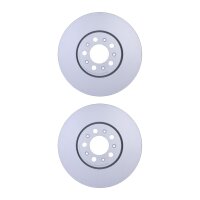 2 Brake Discs externally ventilated Ø 65 mm 25 mm...