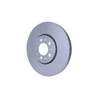 2 Brake Discs externally ventilated Ø 65 mm 25 mm HELLA for e.g. AUDI A1