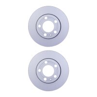 2 Brake Discs externally ventilated Ø 65 mm 18 mm...