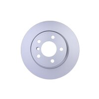 2 Brake Discs full Ø 75 mm 12 mm HELLA Brake...