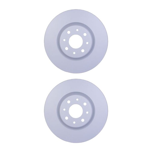 2 Brake Discs internally ventilated Ø 59 mm 26 mm HELLA for e.g. ALFA ROMEO MITO