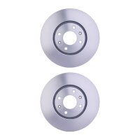 2 Brake Discs externally ventilated Ø 66 mm 28 mm...