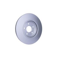 2 Brake Discs internally ventilated Ø 63.5 mm 24 mm HELLA for FORD MONDEO