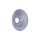 2 Brake Discs full Ø 63.5 mm 12 mm HELLA suitable for e.g. FORD MONDEO