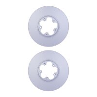 2 Brake Discs internally ventilated Ø 82 mm 24.3...