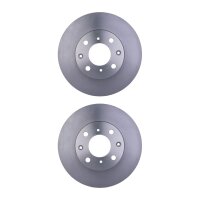 2 Brake Discs internally ventilated Ø 61 mm 21 mm...