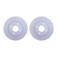 2 Brake Discs full Ø 60 mm 12 mm HELLA suitable...