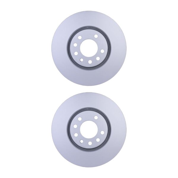 2 Brake Discs externally ventilated Ø 70 mm 25 mm HELLA for e.g. SAAB 9-5