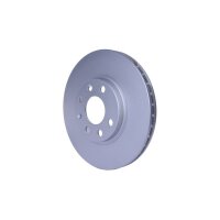 2 Brake Discs internally ventilated Ø 60 mm 24 mm HELLA for e.g. OPEL CORSA