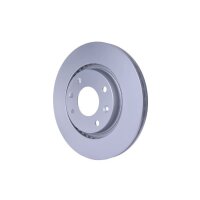 2 Brake Discs externally ventilated Ø 66 mm 22 mm HELLA for PEUGEOT 208