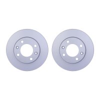 2 Bremsscheiben voll Ø 71,1 mm 9 mm HELLA passend...