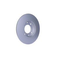 2 Bremsscheiben voll Ø 71,1 mm 9 mm HELLA passend für u.a. CITROËN C4