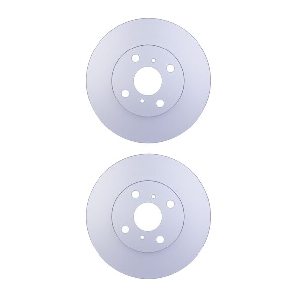 2 Bremsscheiben innenbelüftet Ø 55 mm 20 mm HELLA für u.a. TOYOTA YARIS