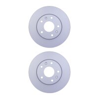 2 Brake Discs internally ventilated Ø 66.1 mm 21...