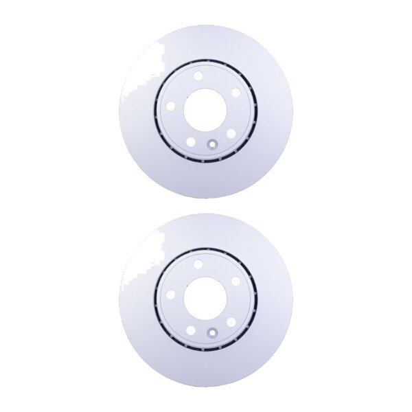 2 Brake Discs externally ventilated Ø 72 mm 28 mm HELLA for NISSAN PRIMASTAR