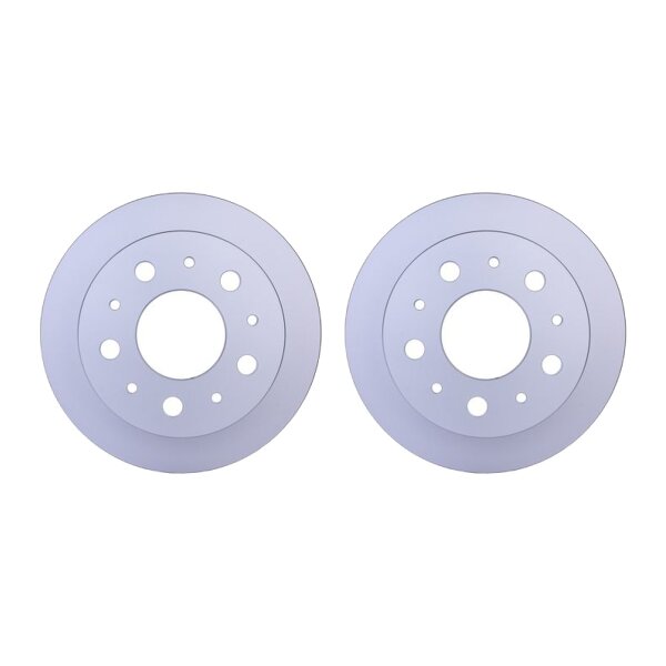 2 Brake Discs full Ø 79 mm 16 mm HELLA suitable for e.g. FIAT DUCATO