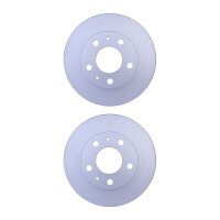2 Brake Discs internally ventilated Ø 80 mm 24 mm...
