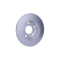 2 Bremsscheiben voll Ø 68 mm 10 mm HELLA passend für u.a. AUDI A6