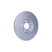 2 Brake Discs full Ø 59 mm 12 mm HELLA suitable for e.g. CITROËN C8