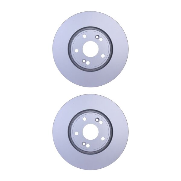 2 Brake Discs externally ventilated Ø 61 mm 26 mm HELLA for RENAULT LAGUNA