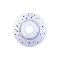 Bremsscheibe vorne HELLA für MERCEDES E-KLASSE