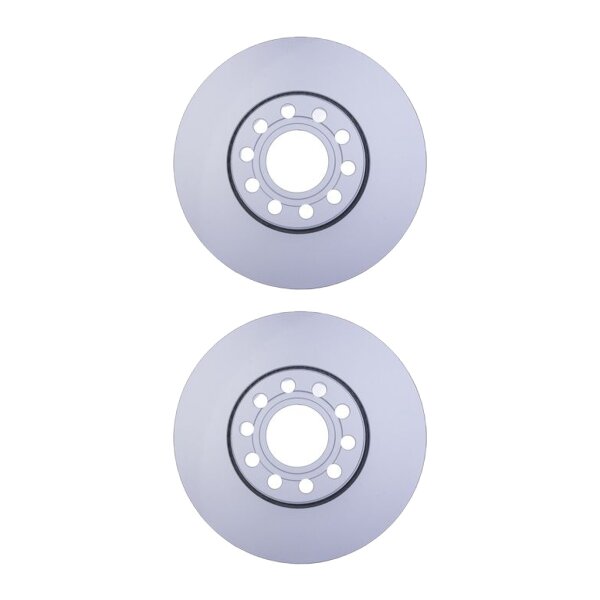 2 Brake Discs externally ventilated Ø 68 mm 25 mm HELLA for e.g. VW PASSAT