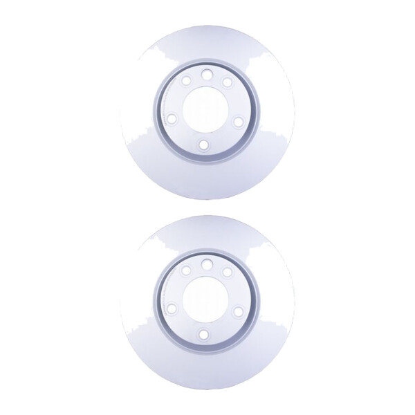 2 Brake Discs internally ventilated Ø 85 mm 34 mm HELLA for e.g. AUDI Q7