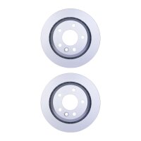 2 Brake Discs externally ventilated Ø 76.1 mm 22...