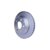 2 Brake Discs internally ventilated Ø 85 mm 28 mm HELLA for e.g. VW TOUAREG