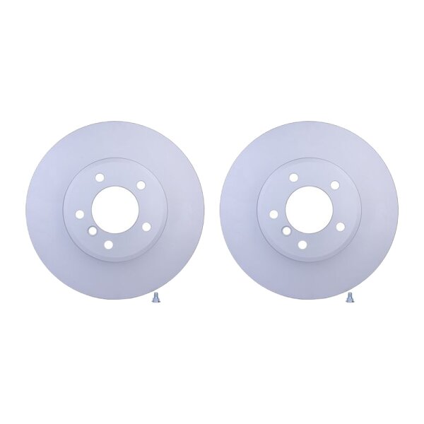 2 Brake Discs internally ventilated Ø 79 mm 30 mm HELLA for BMW 5 Series