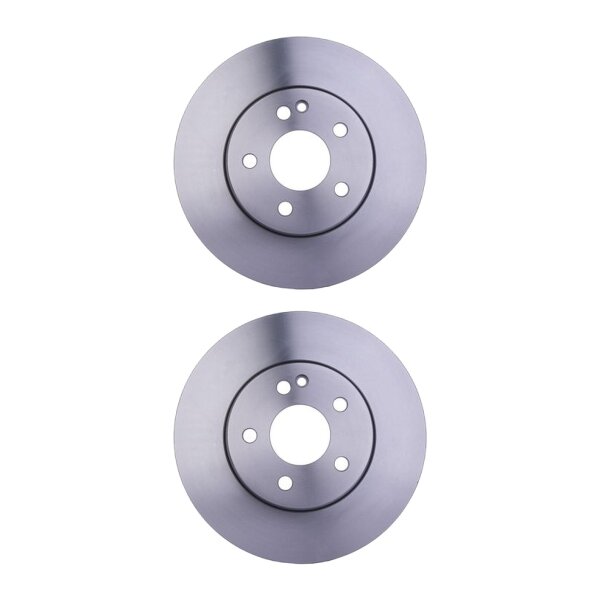 2 Brake Discs internally ventilated Ø 67 mm 28 mm HELLA for e.g. MB VITO