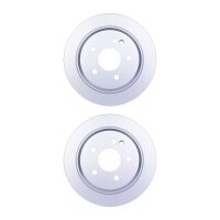 2 Brake Discs full Ø 67 mm 10 mm HELLA suitable...