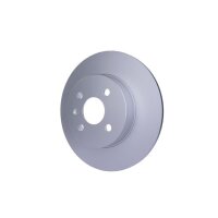 2 Brake Discs full Ø 57 mm 10 mm HELLA suitable for e.g. OPEL COMBO