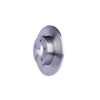 2 Brake Discs full Ø 63.7 mm 11 mm HELLA suitable for e.g. FORD TRANSIT