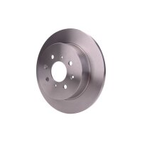 2 Brake Discs full Ø 61 mm 10 mm HELLA suitable for e.g. MG ZR