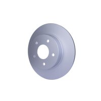 2 Brake Discs full Ø 68 mm 10 mm HELLA suitable for e.g. NISSAN PRIMERA