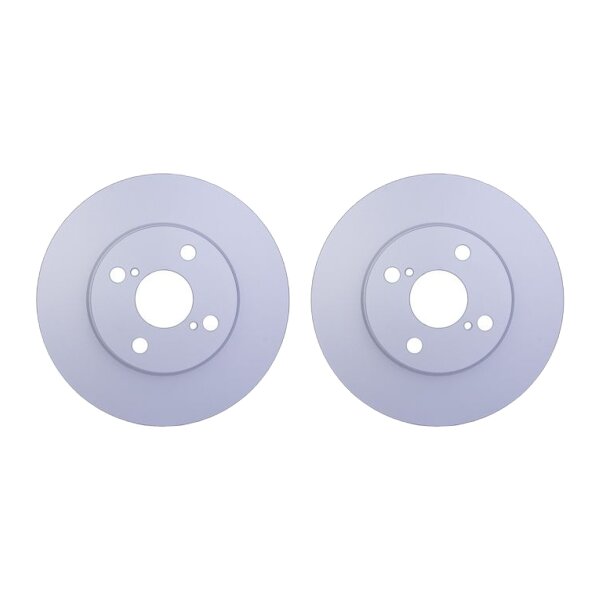 2 Brake Discs internally ventilated Ø 55 mm 25 mm HELLA for TOYOTA COROLLA