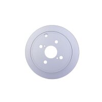 2 Brake Discs full Ø 55 mm 9 mm HELLA suitable for...