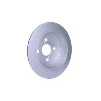 2 Brake Discs full Ø 55 mm 9 mm HELLA suitable for e.g. TOYOTA COROLLA