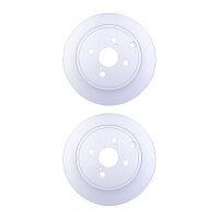 2 Brake Discs full Ø 55 mm 9 mm HELLA suitable for...