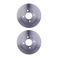 2 Brake Discs internally ventilated Ø 62.2 mm 19...