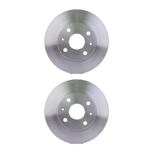 2 Brake Discs internally ventilated Ø 55 mm 16 mm HELLA for e.g. DAIHATSU SIRION