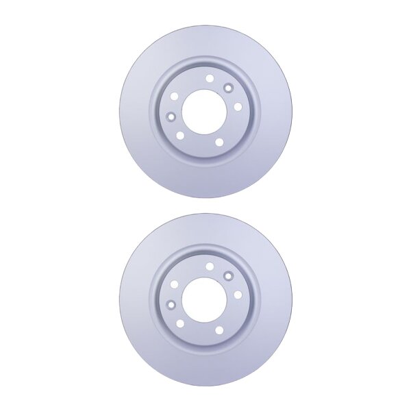 2 Bremsscheiben voll Ø 71,1 mm 12 mm HELLA passend für u.a. CITROËN C5