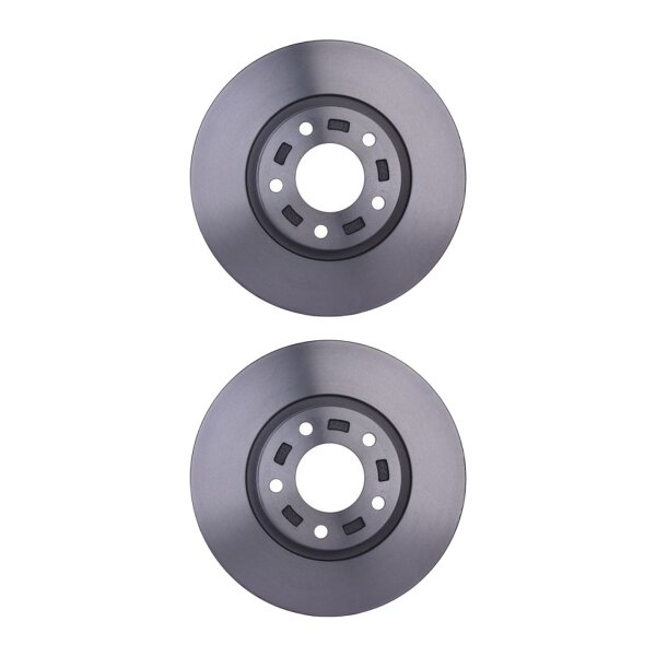 2 Bremsscheiben innenbelüftet Ø 72 mm 25 mm HELLA passend für u.a. MAZDA 3