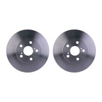 2 Bremsscheiben voll Ø 72 mm 11 mm HELLA passend...