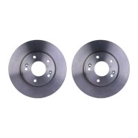 2 Brake Discs internally ventilated Ø 69 mm 26.2...