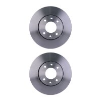 2 Brake Discs externally ventilated Ø 72 mm 26 mm...