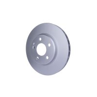 2 Brake Discs internally ventilated Ø 67 mm 25 mm HELLA for e.g. MB B-CLASS