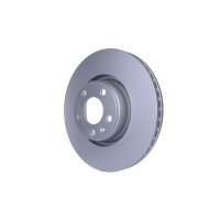 Front brake disc HELLA PAGID for AUDI A6 Allroad C6