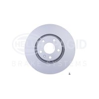 Front brake disc HELLA PAGID for AUDI A6 Allroad C6